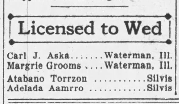 Clipping from The Rock Island Argus